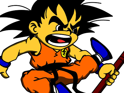 Lil Goku adobe art buddah design digital illustration happiness illustration illustrator logo love peace vector