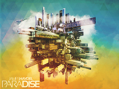James Haydel - Paradise - EP Cover 3d cinema 4d ep cover hiphop james haydel maxon music paradise rap rapzilla