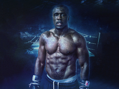 Andre Berto Poster Design