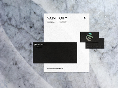 Saint City Branding Draft brand design branding church design graphic design icon layout saint type typography