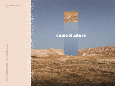 Come & Adore album art come adore lifepoint worship music