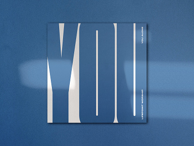 You Alone album artwork album cover design graphic design lifepoint minimal music music art single art type typography worship