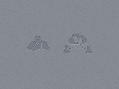 Rejected Icons icons letterpress