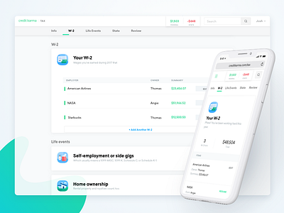 Credit Karma Designs Themes Templates And Downloadable Graphic Elements On Dribbble