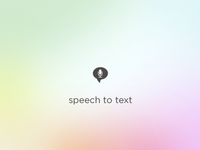 Speech To Text icon
