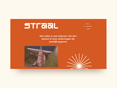 Straal landing page landingpage web design webdesign