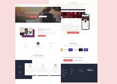 Event Registry design ui ux web website