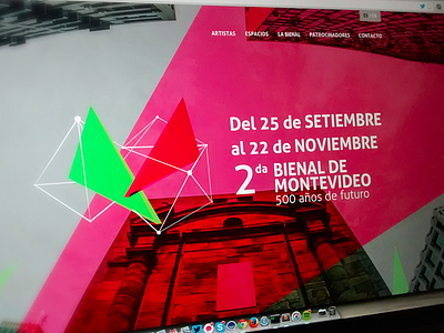 Bienal build development mobile responsive