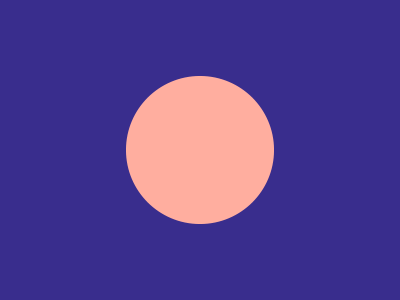 Circle animation animation blue circle orange