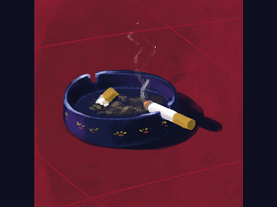 Ashtray ashtray illustration illustrator photoshop