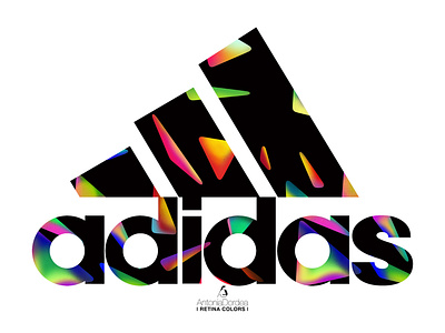 Adidas-Retina-Project adidas adidas originals behance behance project colors digital digitalillustration illustration patterns retina wacom