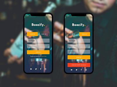 Daily UI challenge #001 — Sign Up app daily ui challenge form login mobile modal registration sign in sign up ui ux