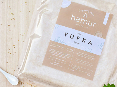 Hamur Teigmanufaktur - Yufka Packagings branding food packaging germany branding istanbul istanbul branding logo packaging packaging design startup typography yufka yufka ambalajı