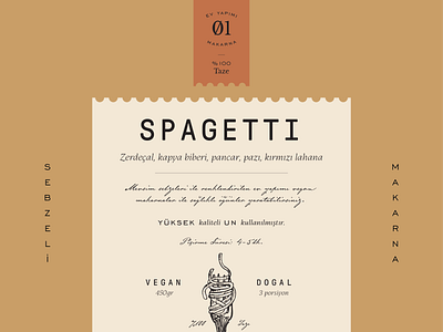 Pasta Label branding branding design design food istanbul label label design layout makarna pasta pasta packaging startup startups taze makarna typography