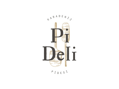 Pideli Logo V2 branding engraving graphic design hand drawn illustration istanbul logo logodesign logotype pide pideli maslak restaurant branding restaurant logo typography