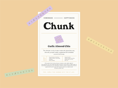 Chunk Cracker Label