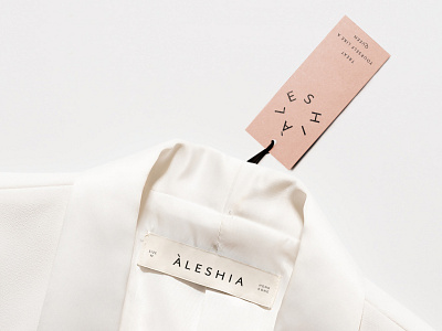 Aleshia Re-Branding branding branding agency clothing logo fashion branding graphic design hong kong label logo logodesign london branding minimal