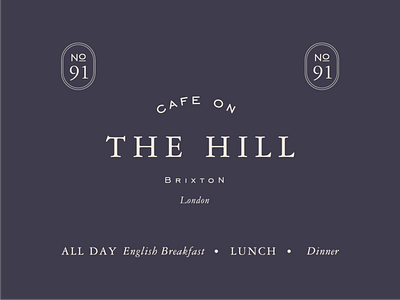 Cafe On The Hill Logo