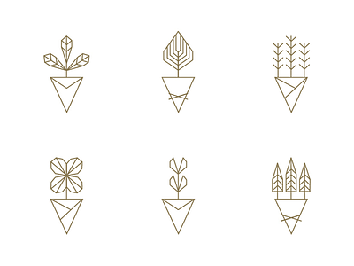 Flower Bouquet Icons flower flower icon icon iconography istanbul line drawing line icon