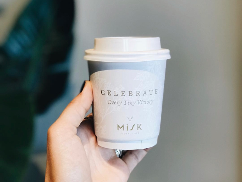 Paper cup design restaurant coffee cafe cafe branding coffee cup branding minimal typography cup design paper cup cup miskfloralcafe miskistanbul