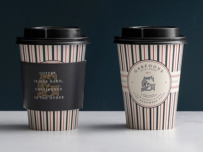 Gabfoods Cups arnavutköy branding cups graphic design identity istanbul kurumsal kimlik layout restaurant branding typography