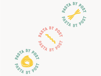 Circle Logos for Pasta by Post