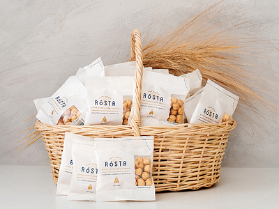 Rosta Hazelnut Packaging fındık hazelnut hazelnut packaging minimal packaging nut packaging packaging design snack packaging