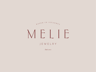 Melie Jewelry Logos by Cansu Merdamert on Dribbble