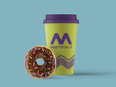 Monster Hills Coffee - Branding brand identity branding illustration logo logo design