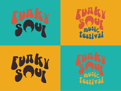 Funk music festival Logo branding branding design identity identity branding identity design logo logo design logotype typogaphy