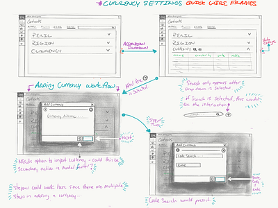 Random wireframes art design ipad sketch ui ux wireframes