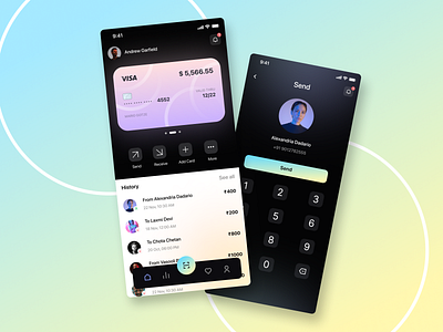 Wallet Concept app design figma design finance mobile ui ui ui designer wallet