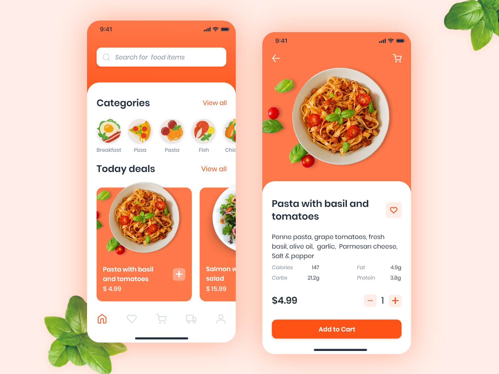 Food delivery by Sona Verdyan on Dribbble