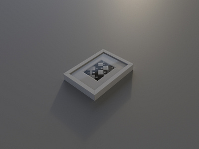 (Minimalist) Frame 3d design frame maya minimalist urban white