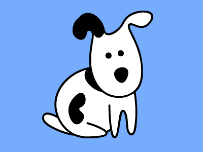 Puppy animal cartoon design dog graphic illustration illustrator puppy