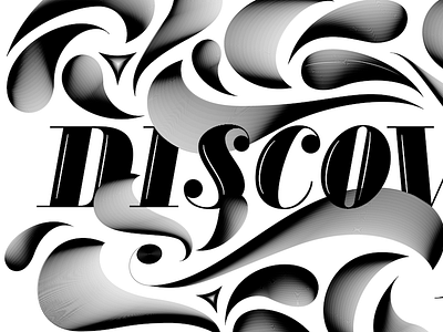 Discovery create discover graphic design lettering typography