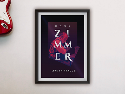 Typography poster art composition hans illustration poster typography zimmer