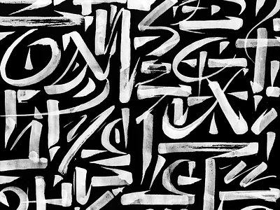 Abstract Calligraphy