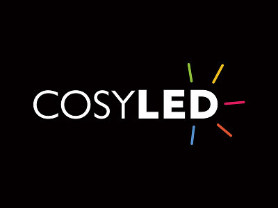 Cosyled logo branding e shop light logo