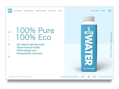 FAQs animation blue branding concept dailyui day92 design faqs h20 invisionstudio just justwater landingpage logo mp4 nyc transition ui uidesign water