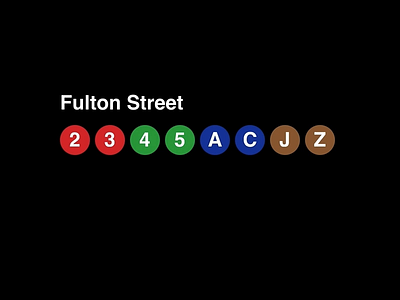 Logo Motion Challenge Day 14 - NYC Subway 123 ace animation branding concept design icon invision invisionstudio metrocard mta new york nyc subway subway stops transition transportation ui uidesign vector