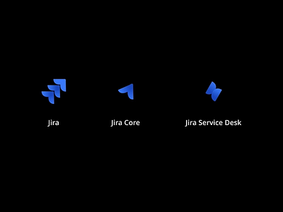 Logo Motion Challenge Day 30 - Jira animation blue brand branding branding identity concept core design invision invisionstudio jira logo logo motion challenge minimal minimalist motion motion design service desk transition vector