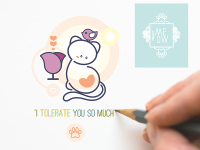 Project MEOW - So much icon illustration vector