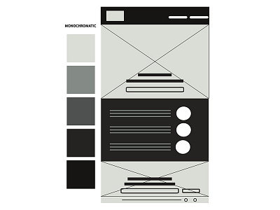 Initial Beatbox Wireframe with Color #1 design ui ux web website wireframe wireframe design
