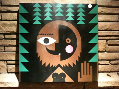 circle of fiends series: the yeti dwelling spaces matt goad yeti man