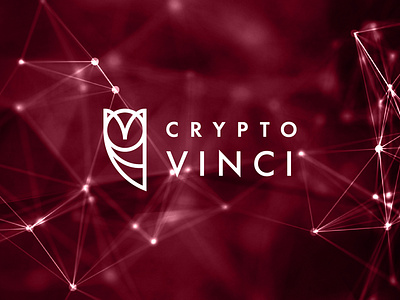 Crypto Vinci branding design logo