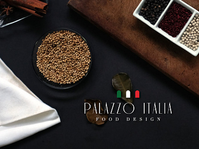 Palazzo Italia branding design logo