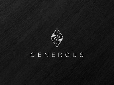 Generous branding design logo