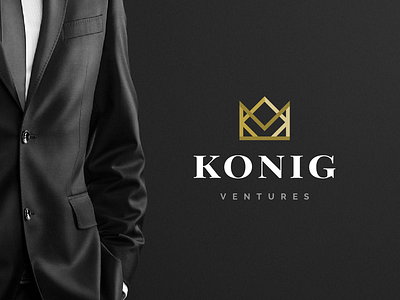 Konig Ventures branding design logo