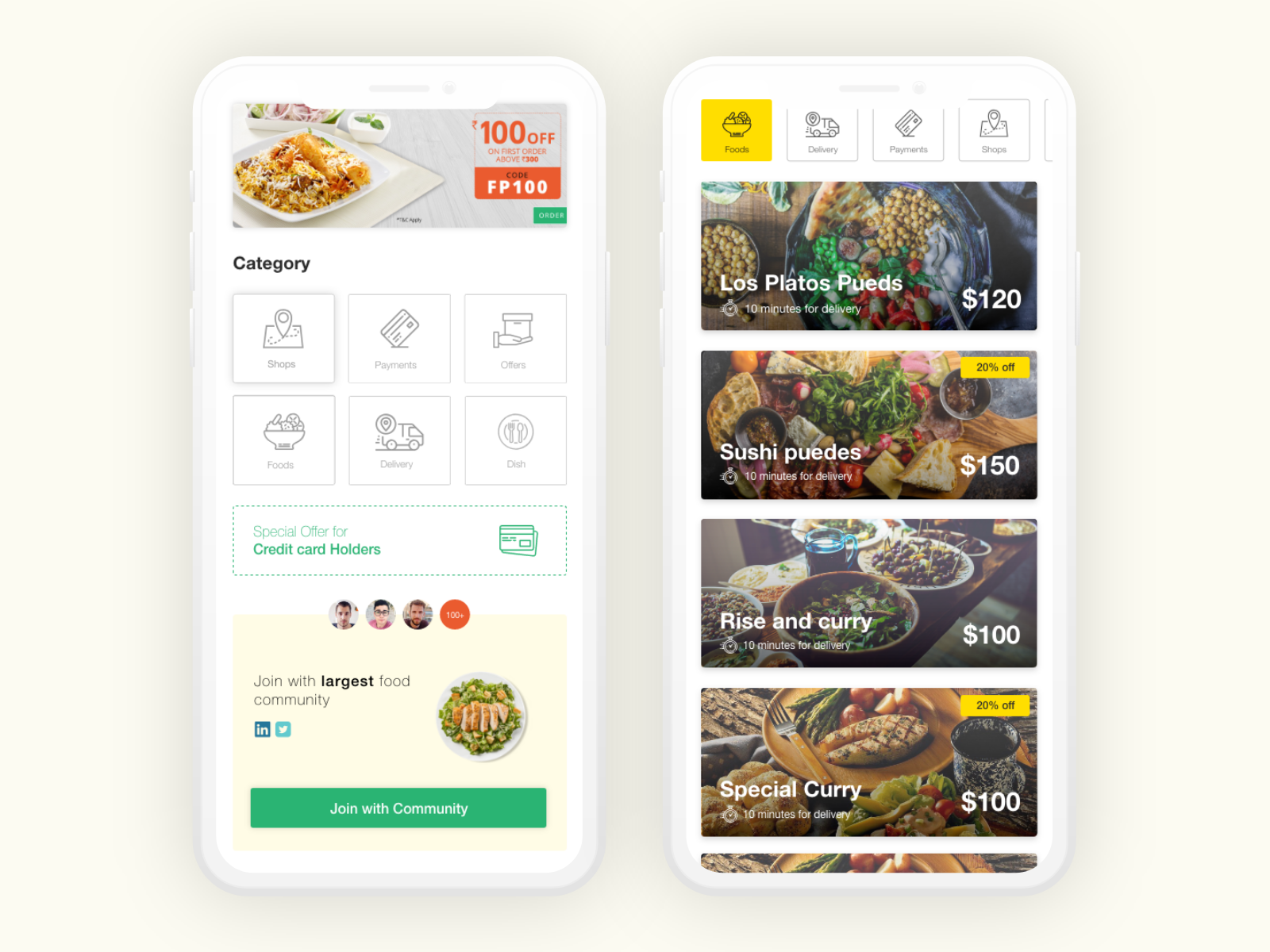 Food Ordering App Ui Design | Daily UI Design by Sanoj Dilshan on Dribbble